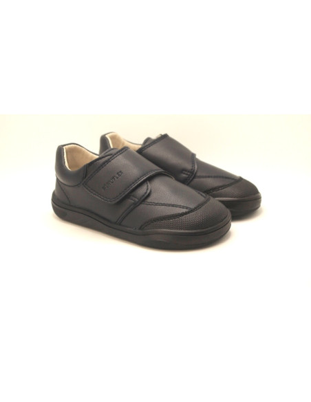 Zapato colegial respetuoso Piruflex para niño en color negro o azul marino