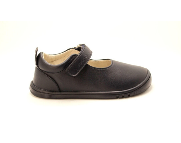 Zapato colegial respetuoso Piruflex para niña en color negro o azul marino