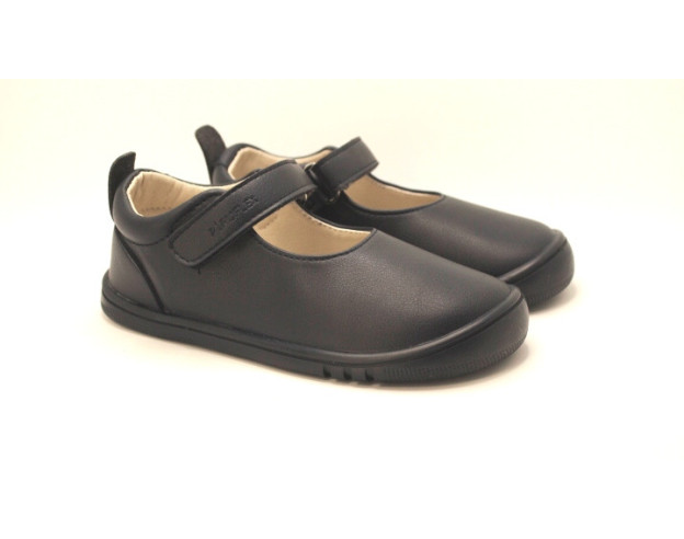 Zapato colegial respetuoso Piruflex para niña en color negro o azul marino