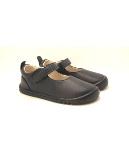 Zapato colegial respetuoso Piruflex para niña en color negro o azul marino