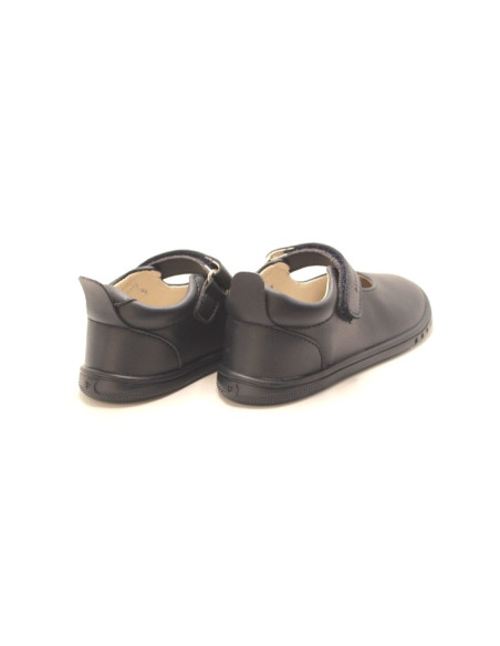 Zapato colegial respetuoso Piruflex para niña en color negro o azul marino