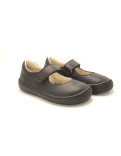 Zapato colegial respetuoso Coqueflex para niña en color negro o azul marino