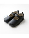 Zapato colegial respetuoso Piruflex para niña en color negro o azul marino